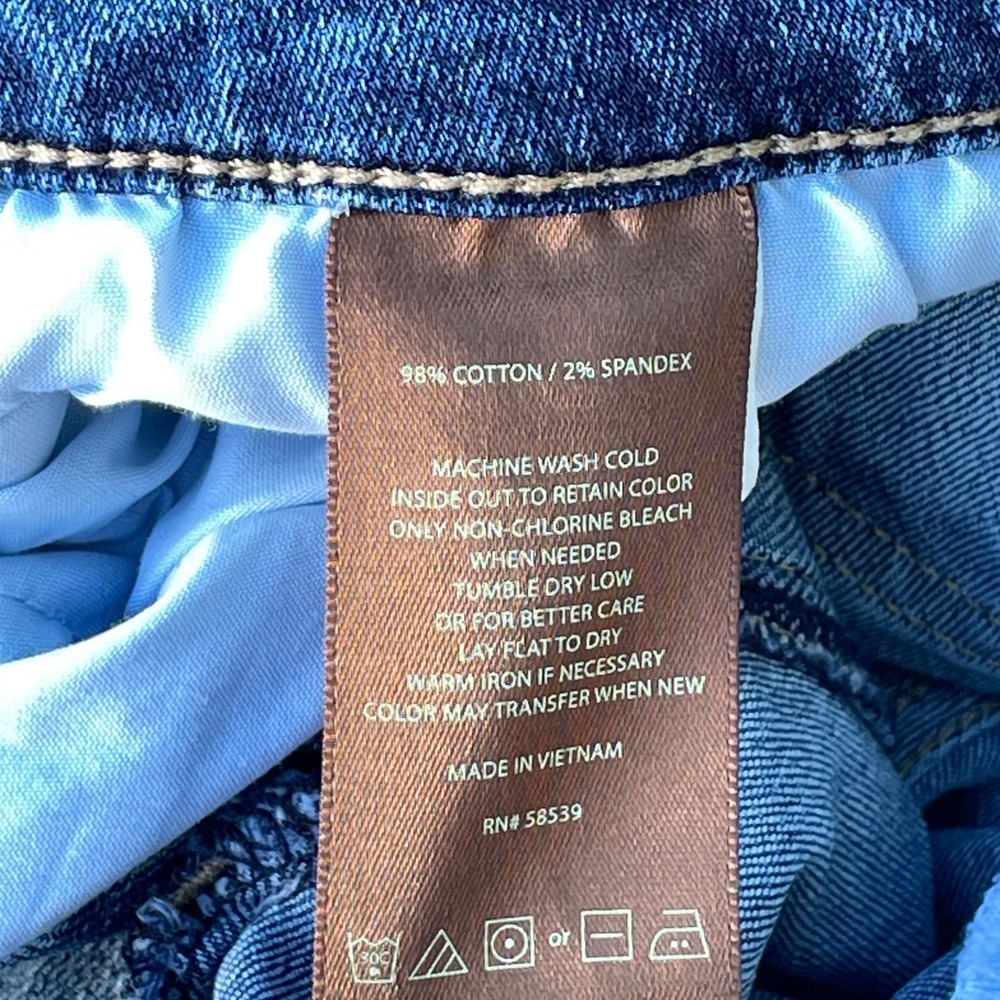 Kut from the Kloth Katy Boyfriend Jeans Womens 4 Blue Casual KP799MI2R Denim - Picture 5 of 13